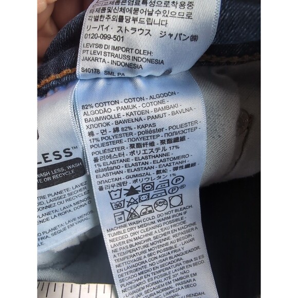 LEVIS 511 Medium Wash FADED BLUE 30X32 STRETCH SLIM FIT JEANS MEN'S Pant - Picture 10 of 11